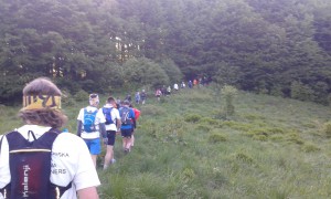 W drodze na Jaworne, kawałek za Przełęczą Żebrak