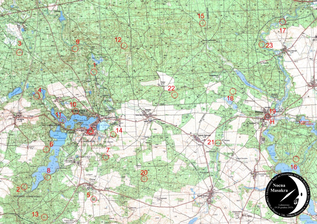 Masakra cała mapa