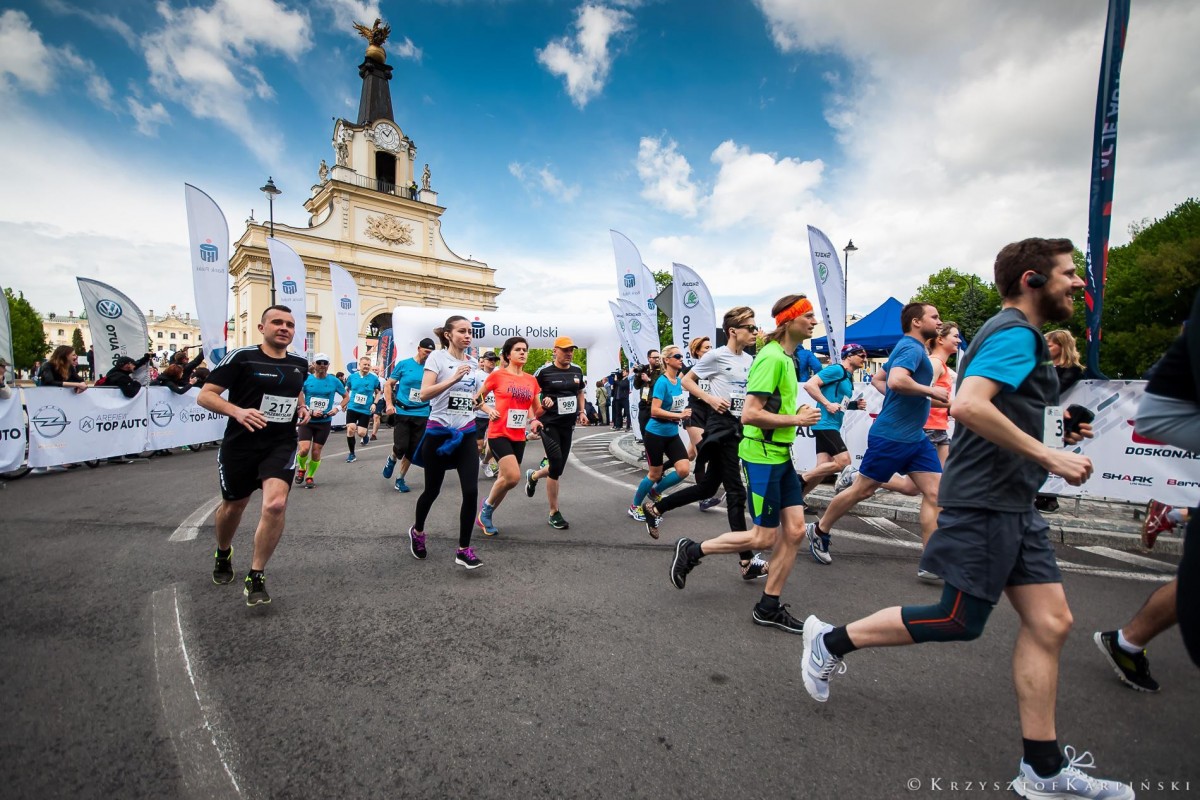 Z trasy półmaraton białostocki